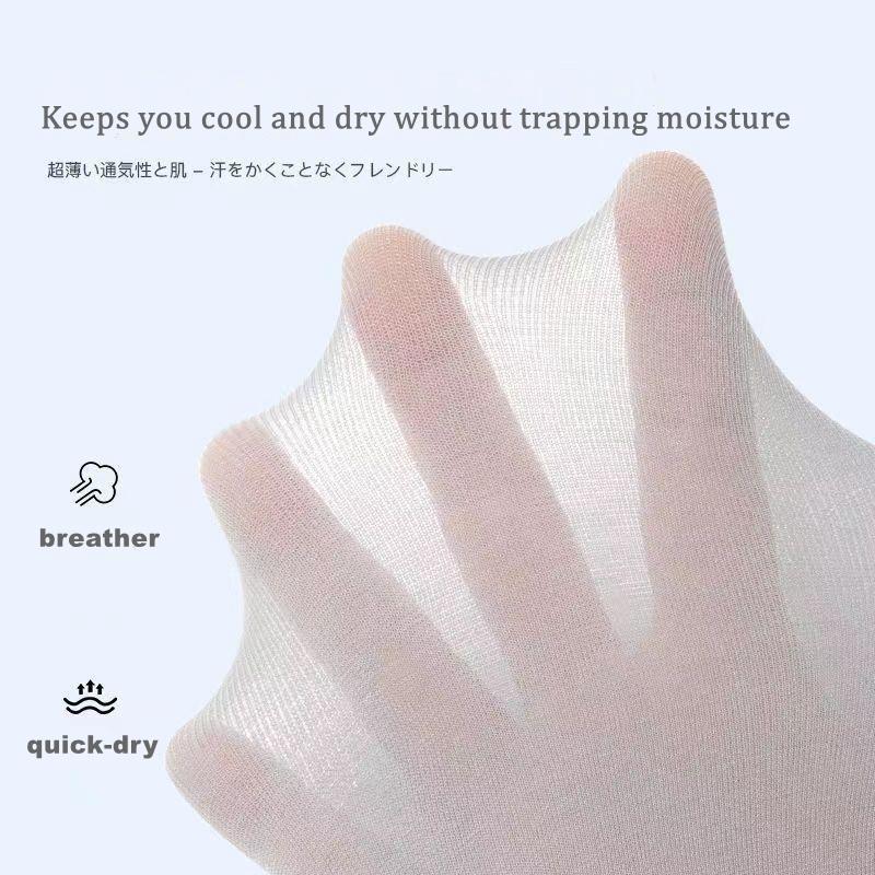 Bamboo Fiber Knee Sleeves Breathable Anti Bacterial Summer Microfiber Thin Knee Pads Women