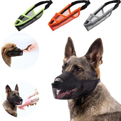 Botiță pentru câini XXS-XL Mască pentru gură pentru câine anti-lătrat Bot pentru animale de companie ajustabil pentru câini mic și mare Ochiuri respirabile pentru gura animalelor de companie