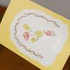 3D Style Creative Minimalist Greeting Card Original Flower Blessing Card Birthday Party Invitation Letter Gift