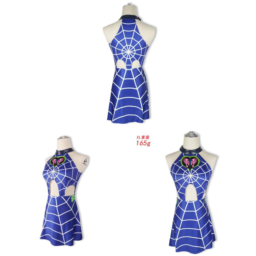 Jojos Bizarre Adventure Jolyne Cujoh Cosplay Costume With Polyester Fabric For Anime Fans