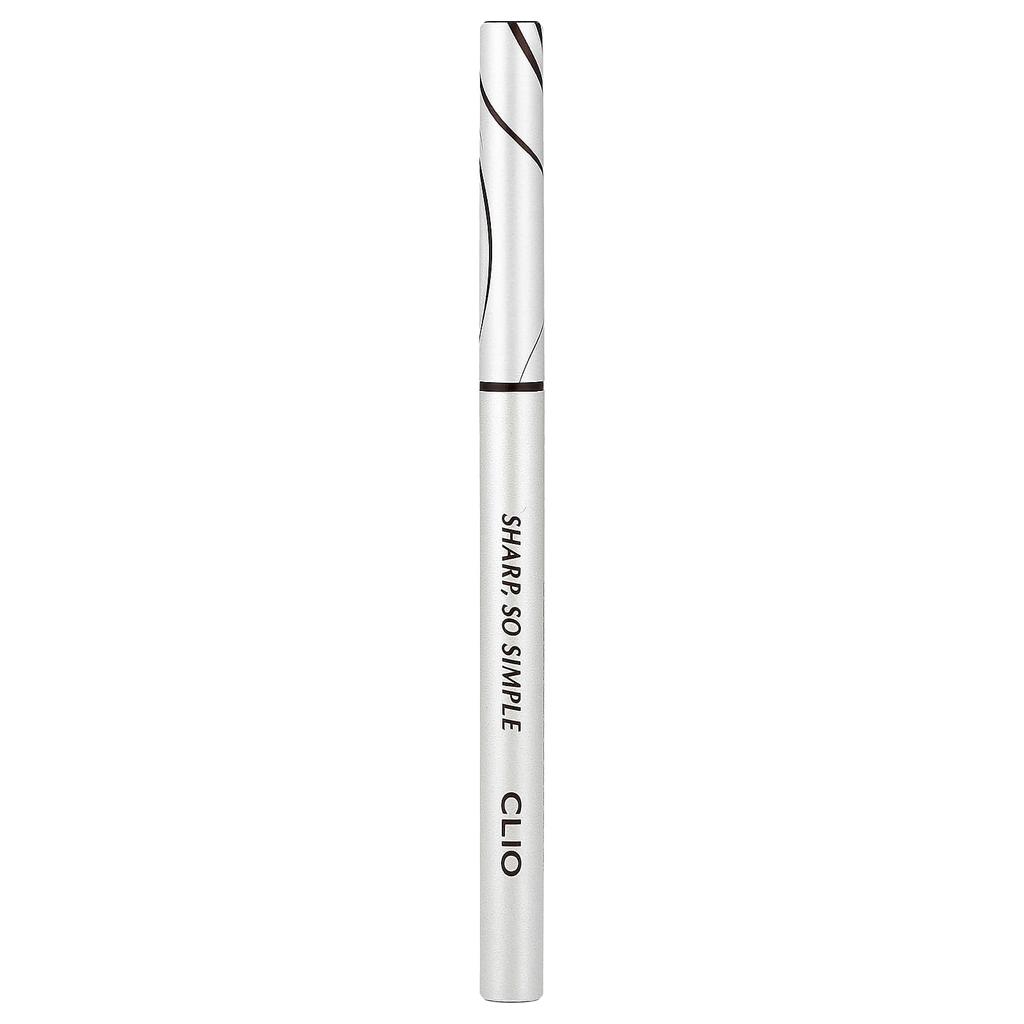 Clio, Sharp, So Simple Waterproof Pencil Liner, 04 Dark Brown, 0.14g (0.004oz)