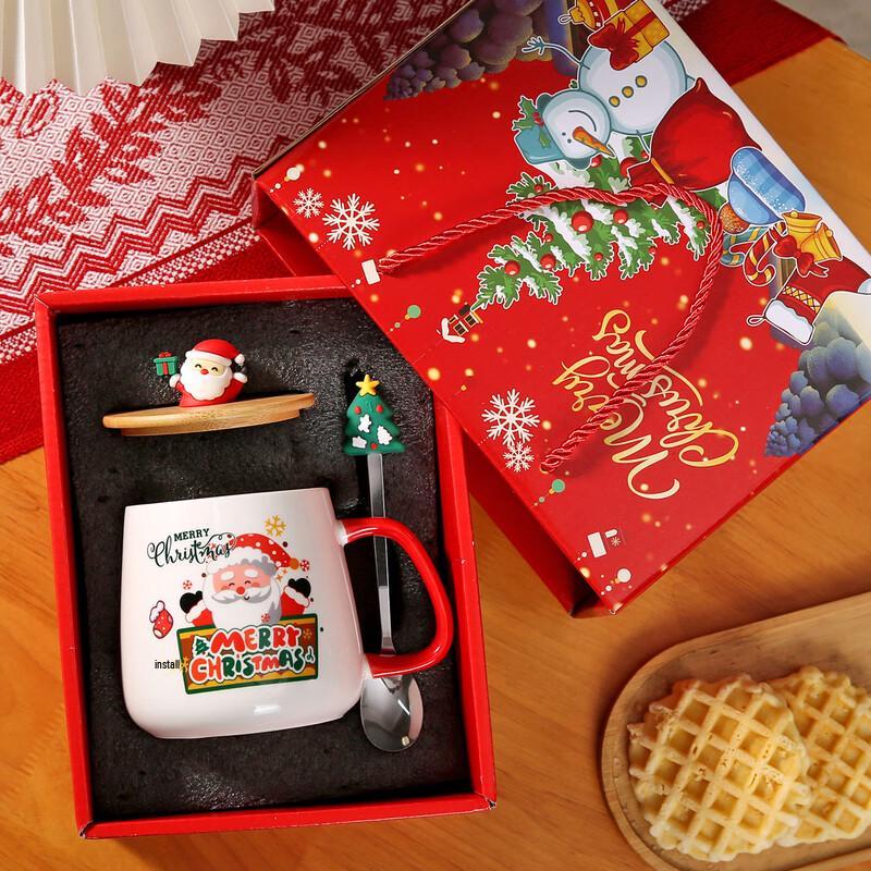 Christmas Ceramic Heated Mug Gift Set