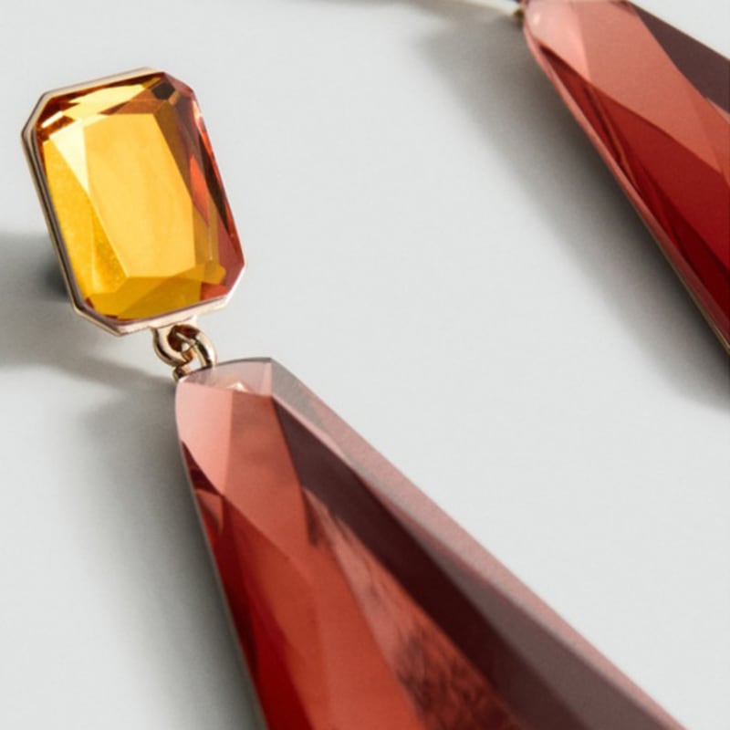 

Mango MANGO WOMAN Earrings SULTANA Orange 17006010 single type