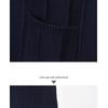 Men's Autumn 2025 Korean Style Striped Wool Cardigan Sweater