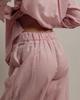 Women's Summer Suit Stimma 1219 S Pink Linen (shirt, Trousers)