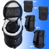 Shockproof Lens Protective Pouch Bag With Multi Compartments Compatible For Multiple Camera Lens Optional