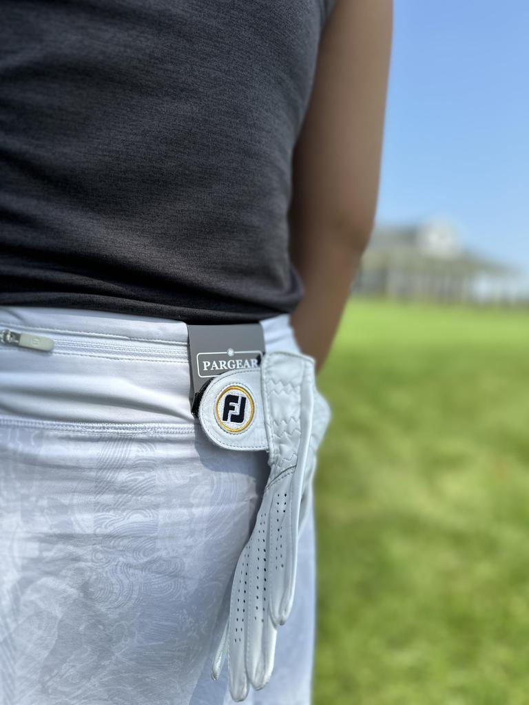Parsaver Mag Caddie Golf Belt Golf Accessories for Magnetic Rangefinder Magnetic Golf Towel and Putter Cover with Magnet Clip, Straps,