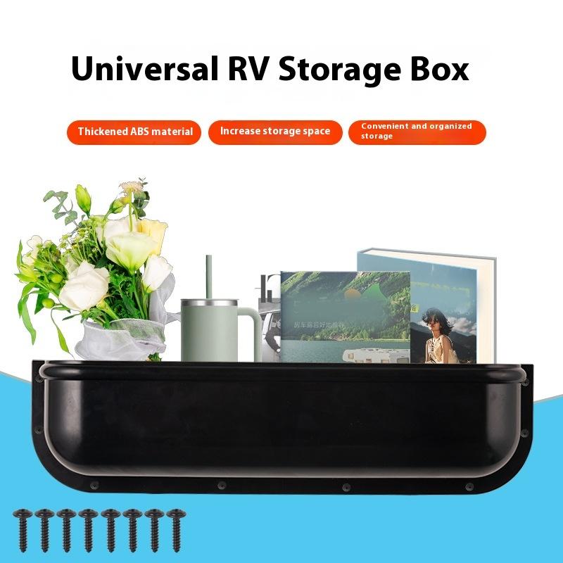 1PCS Caravan Door Storage Boxwaterproof Camper Storage Universal Fit Tool Storage Van Racking Ratchet Strap Caravan Accessories