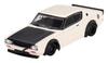 MINI GT Scale Nissan Skyline Kenmeri Liberty Walk White Finished Product 1/64 (Right-Hand Drive)