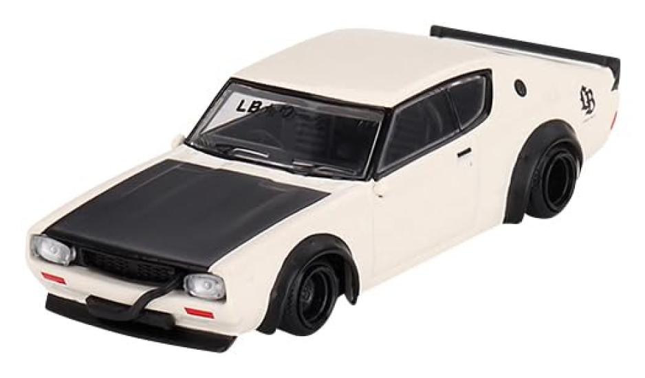 

MINI GT Nissan Skyline Kenmeri Liberty Walk Белый Готовый продукт 1/64 (Правый руль)