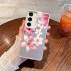 For Samsung Galaxy S21 S23 S24 FE S25 S24 S23 S22 Ultra Plus Laser Phone Case Realistic Lily Flower Print Shockproof Back Covers