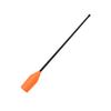 Chipping Practice Device Orange Fiberglass PPE Swing Trainer Aid for Strength Tempo Improvement 49cm