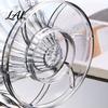 Coffee Filter for Sharing Pots Dripper Cup with Spiral Groove Design Pour Over Cone Heat Resistant V.60 Transparent Plastic Maker Kitchen Travel Use