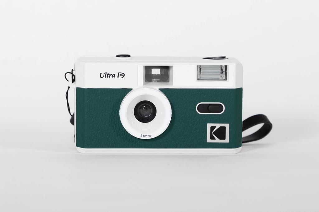 Kodak 35mm Ultra f/9 Film Camera, White x Green (Authentic Japanese Product with Warranty)