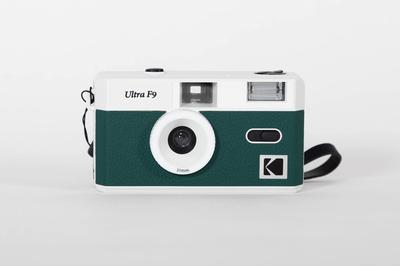 Kodak 35mm Ultra F/9 Film Camera, White X Green (Authentic Japanese Product with Warranty)