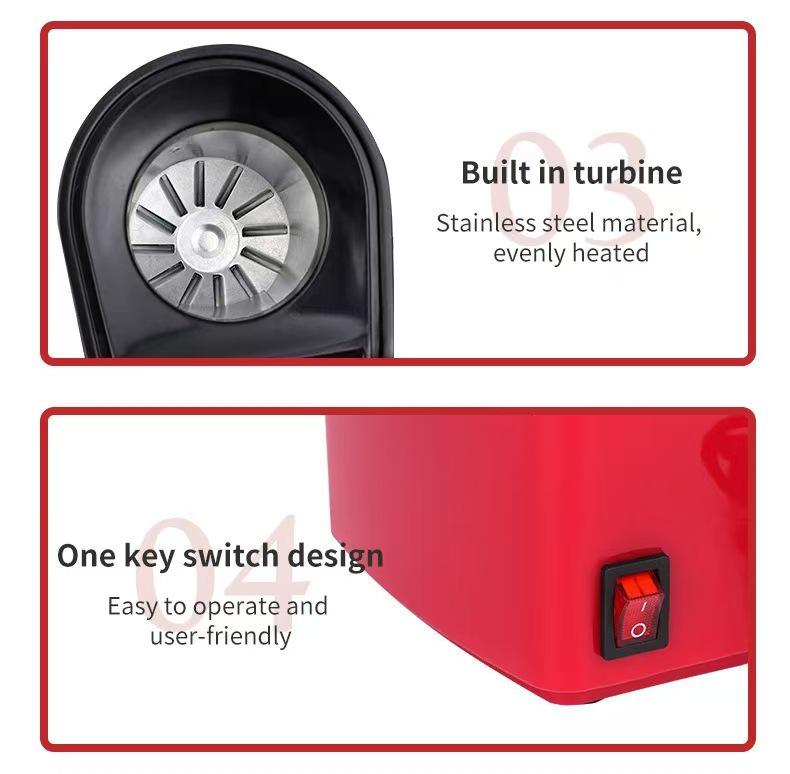 Automatic Mini Air-Blown Popcorn Maker for Kids