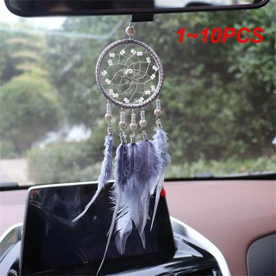 1~10PCS Dream Catcher Car Hanging Ornaments Car Mirror Pendant Car Accessories For Home Auto Interior Decor Car