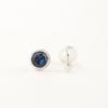 London Blue Topaz Edelstein 925 Sterlingsilber Schmuck Handgefertigte Ohrringe 0,53" EE-147-10