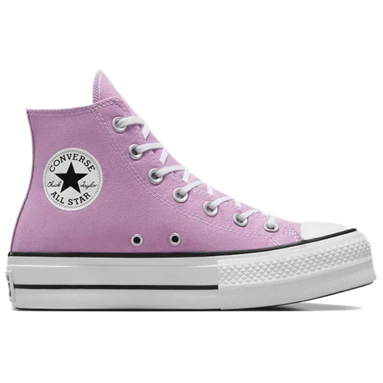 Converse All Star Lift Comfortable High Top Canvas Shoes Women Sneakers Purple A09392C