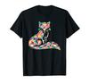 Fox Abstract Color Summer Prairie Vixen Girlfriend Gift T-Shirt