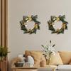 2 Pack Metal Floral Hoops for Home Decor, Versatile, Hanging Wedding Wreaths