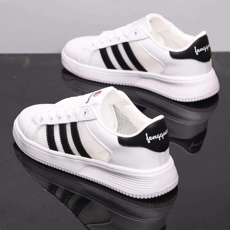 Summer McQueen mesh platform sole heightened couple casual sports mesh shoes FG22 comfortable 35