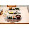 Ihara Kihan Cuttable Long Plate, Black, Large, ALC40