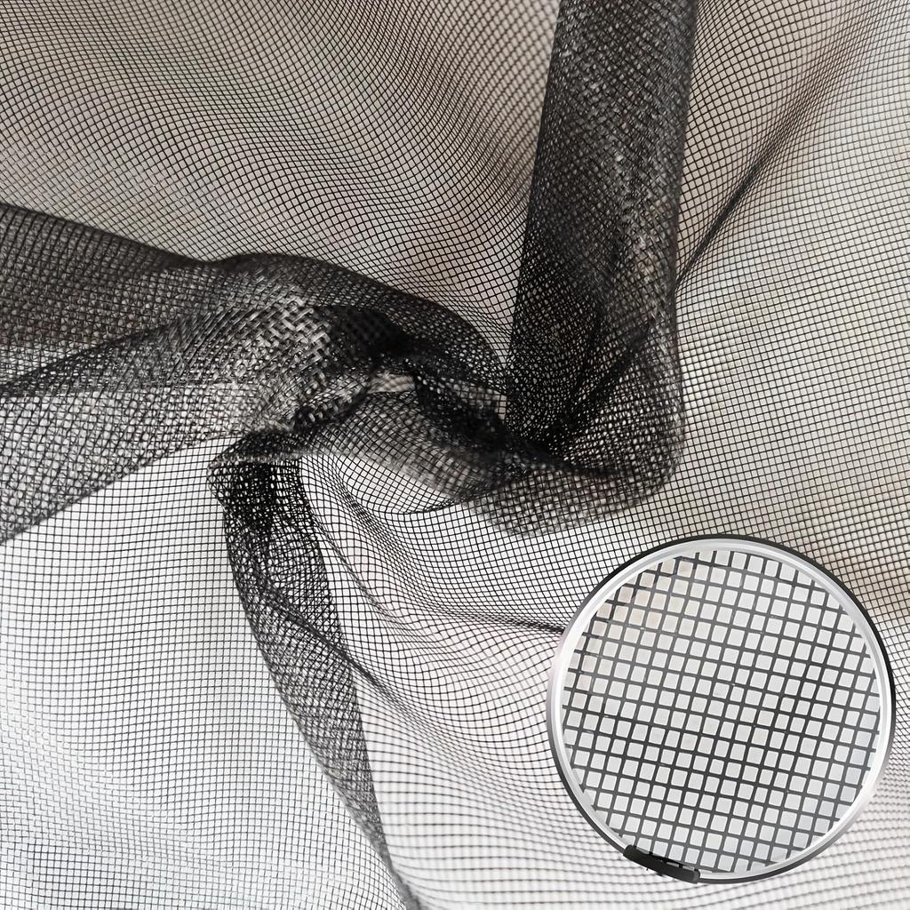 DIY Large Size Window Screen, Adjustable Flexible Fiberglass Screen Door Mesh,Small Insect Screen, Replacement Kit for Patio