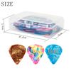 100pcs/lot Guitar Picks 0.71mm Colorful Skidproof Water Droplets Shape Plectrum for Guitar Bass Ukulele