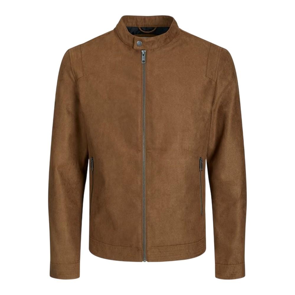 Jack And Jones Herren Einfache Jacke mit Reißverschlusstasche