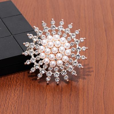 Mode Strass Imitation Perle Brosche Für Frauen Vintage Kristalle Hohe Qualität Broschen Pins Schmuck Kleidung Zubehör