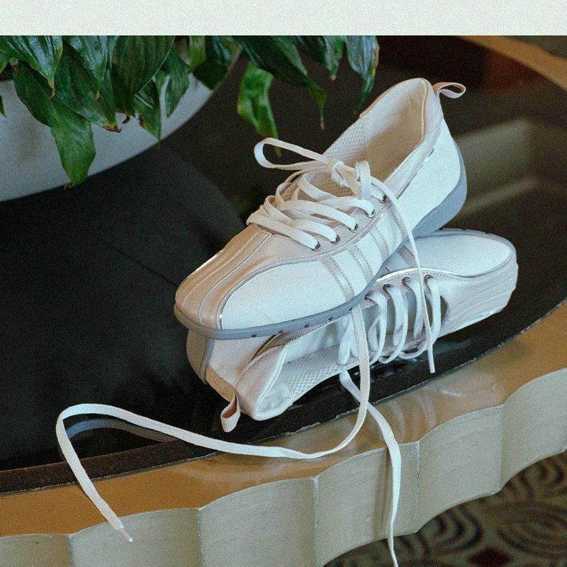 Korean Designer Casual Mary Jin Women'S Shoes 2025 Niche Ballet Shoes Mary Jin Women'S Flat Casual Sports Shoes