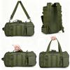 Multifunctional Fishing Backpack Tackle Bag with Rod Holders Fish Equipment Storage Waterproof Wear-resistant Outdoor Sports Bag