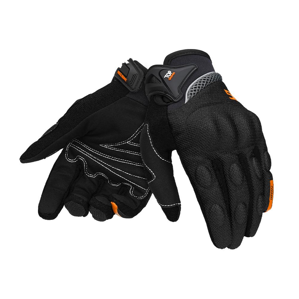 Gants de Moto Moto Écran Tactile Respirants Alimentés Moto Course Conduite Vélo Gants Protecteurs Été Hommes Cyclisme Gants