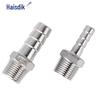 304 Stainless Steel Hexagonal Barbed Hose Connector