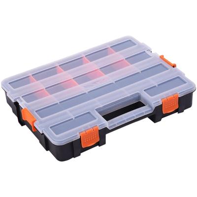 Portable Multiple Compartment Tool Storage Box Durable Design For DIY Enthusiasts And Professionals