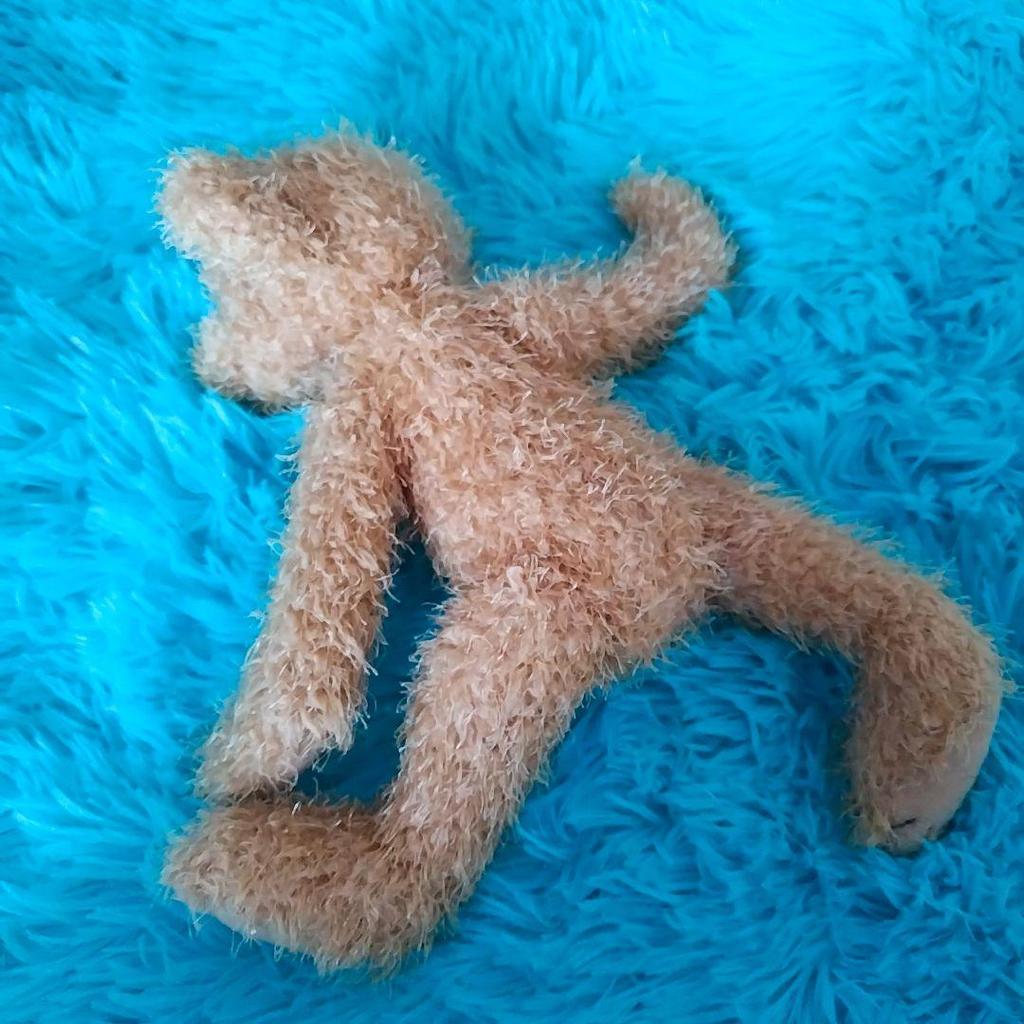 [USED] Retro Teddy Bear Plush Toy (no Tag)