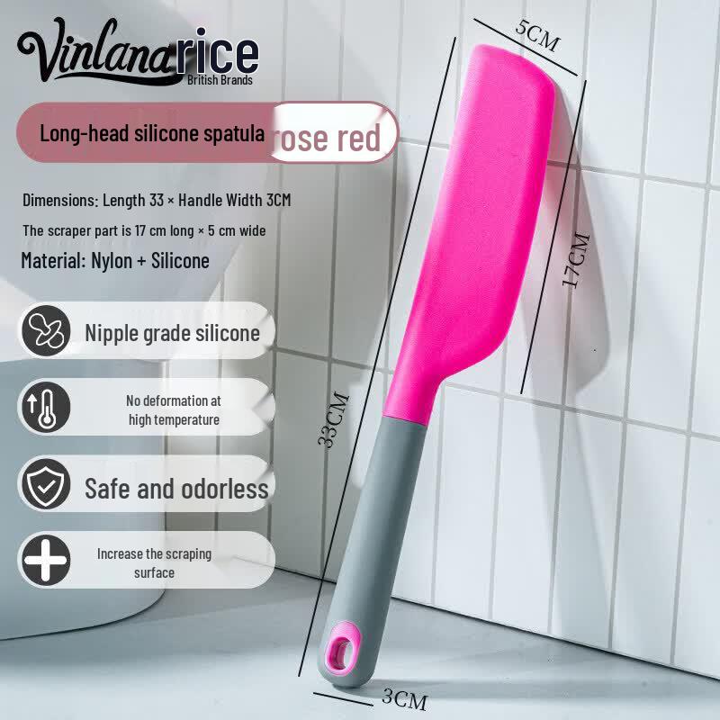 Food-Grade Silicone Baking Scraper Spatula
