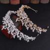 New Bridal Jewelry Exquisite Handmade Crystal Glass Diamond Crown Wedding Supplies Alloy Rhinestone Tiara
