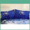 Vibrant 3d Shark Duvet Cover With Pillow Cases Marine Animal Quilt Bedding Set New