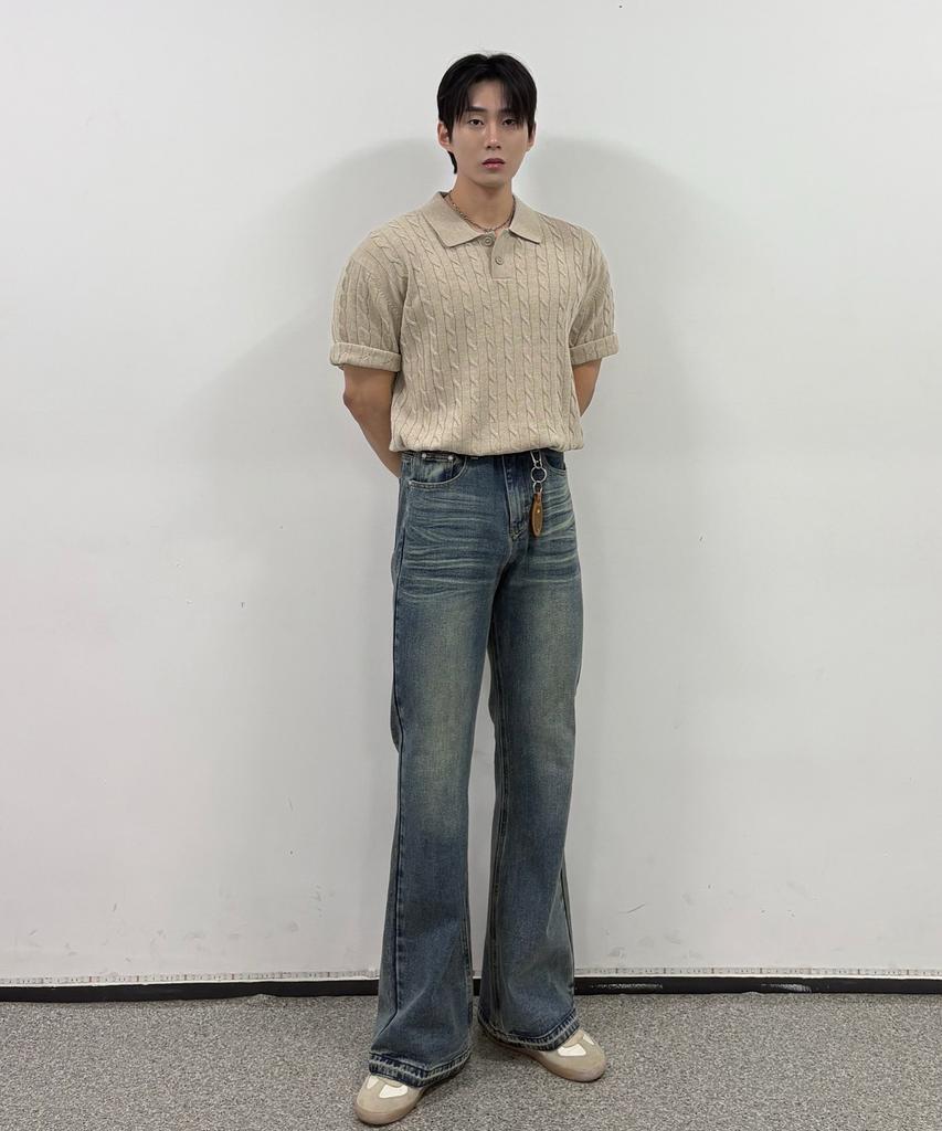 MINDBRIDGE Cable Collar Short Sleeve Knit - 3 Colors