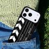 Clapper board Phone Case Cover for IPhone 11 12 13 14 15 16e 17 Pro Max Coque for IPhone 17 Air