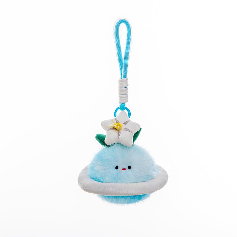 Saturn Earth Moon Jupiter Mercury Mars Plush Keychains Pendant Kawaii Girls Backpack Phone Plush Keyring Good Quality Pendant