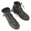 80s-90s Vintage Wolverine 1000 Mile Boots Short 25.5-26.5 Brown Chromexcel