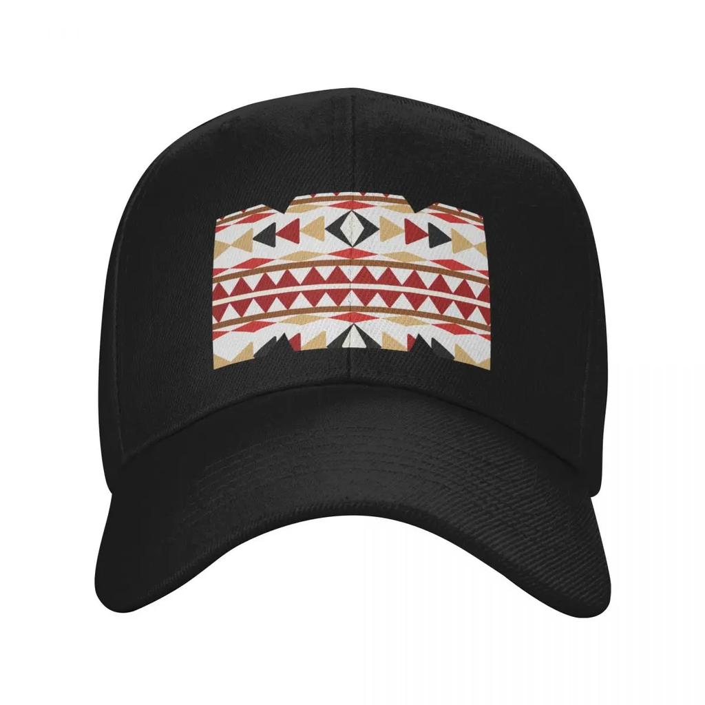 New White Navajo Art Baseball Cap Luxury Unisex Hat Luxury Caps Snap Back Hat For Unisex Womens