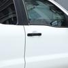 4x ABS plastic carbon fiber Door handle Protective covering Cover Trim Suitable for Nissan Navara D40 Frontier 2005-2015 -