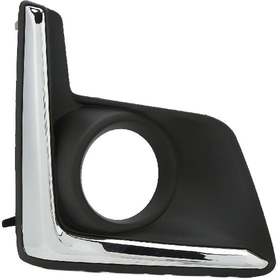 Acouto Front Bumper Fog Light Driving Light Cover Replacement for Crosstrek 2016-2017 Car Front Lower Bumper Fog Light Cover Trim Bezel(Right: