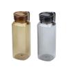 1.1L Large Capacity Ribbed Pitcher With Lid And Handle Transparent Water Jug Drink Storage Pot For Home And Office Use
