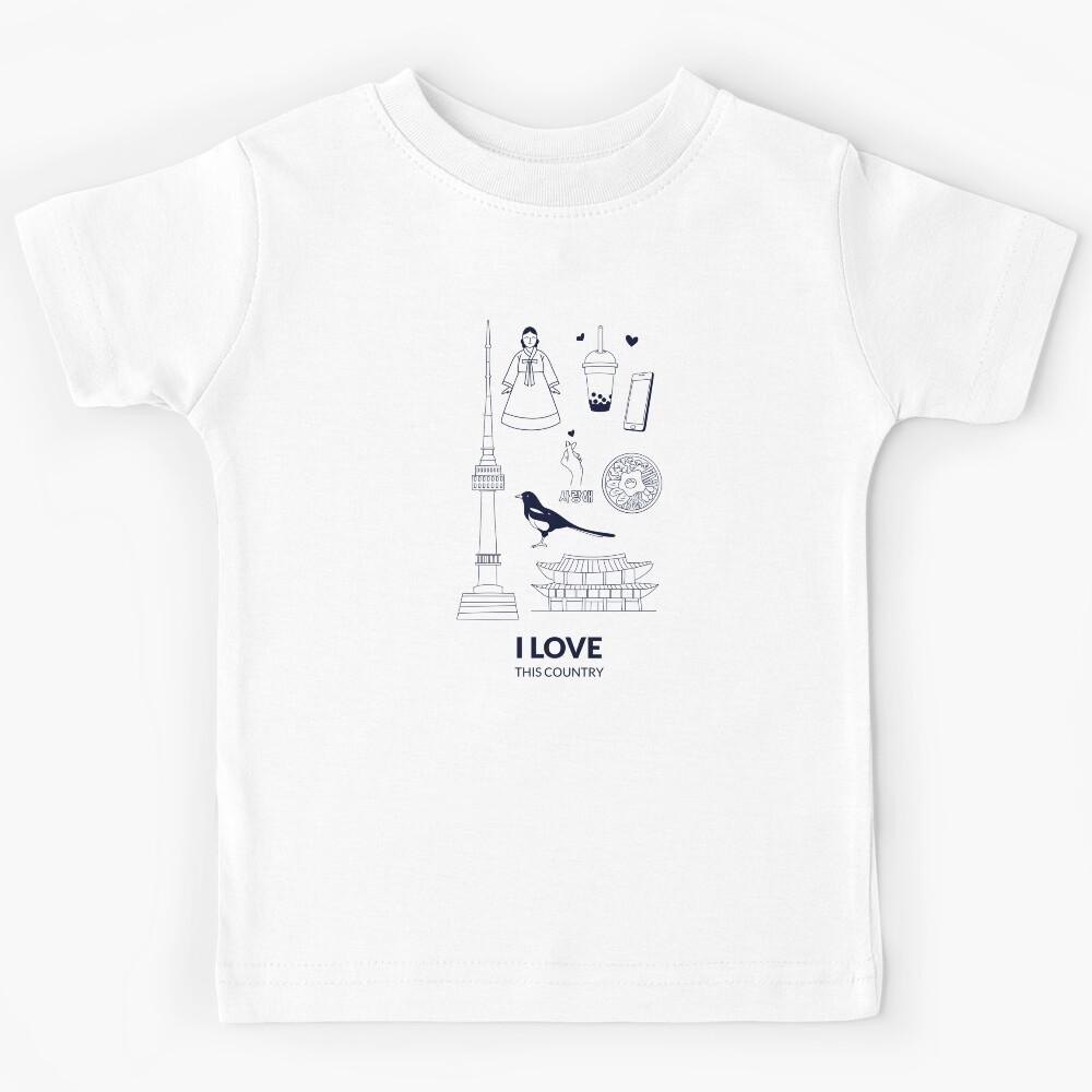 I love Korea Kids T-Shirt 170