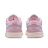 Jordan Air Jordan 1 Pink Cat Paw Cushioning Slip Resistant Abrasion Resistant Low top Vintage Basketball Shoes Women's DC0774-607 (Team1335-)